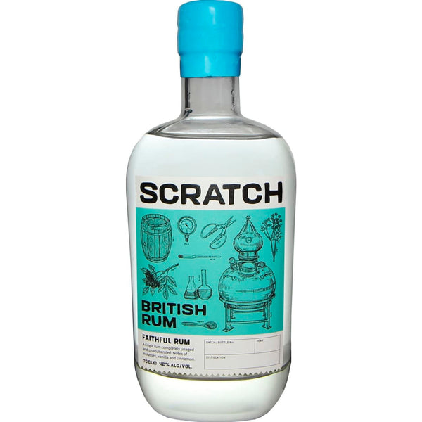 Scratch Faithful British Rum 70cl Bottle