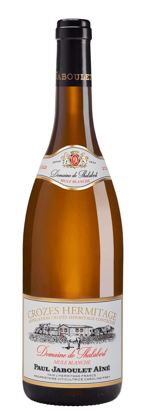 Paul Jaboulet Aine Domaine de Thalabert Crozes Hermitage Mule Blanche 2022 (Case)