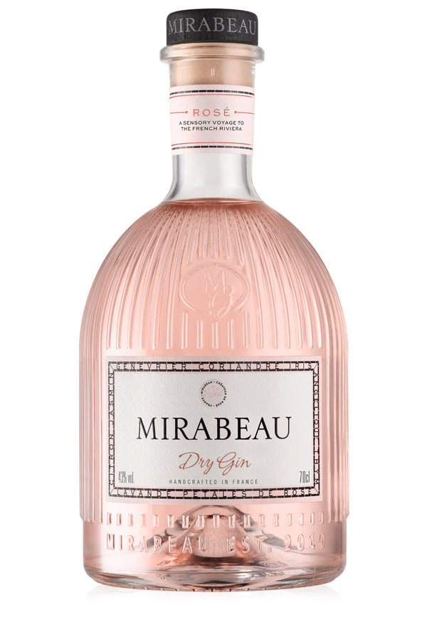 Mirabeau Dry Rose Gin 70cl Bottle