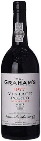 Grahams's, Vintage Port, 1977 Bottle