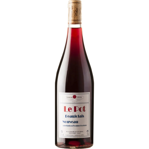 Louis Tete, Beaujolais Nouveau Le Pot, 2025 Bottle