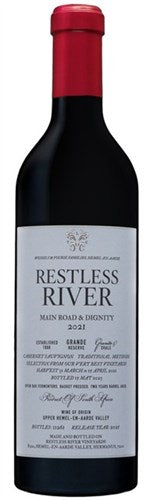 Restless River, `Main Road & Dignity` Hemel-en-Aarde Cabernet Sauvignon 2021 (Case)