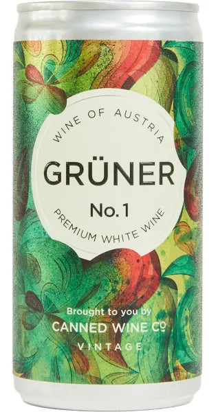 Canned Wine Co, Vibrant and Zesty Gruner Organic 2022  Can (24 x 18.7cl)