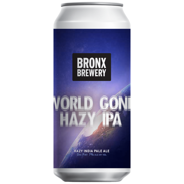 Bronx Brewery World Gone Hazy 473ml Can