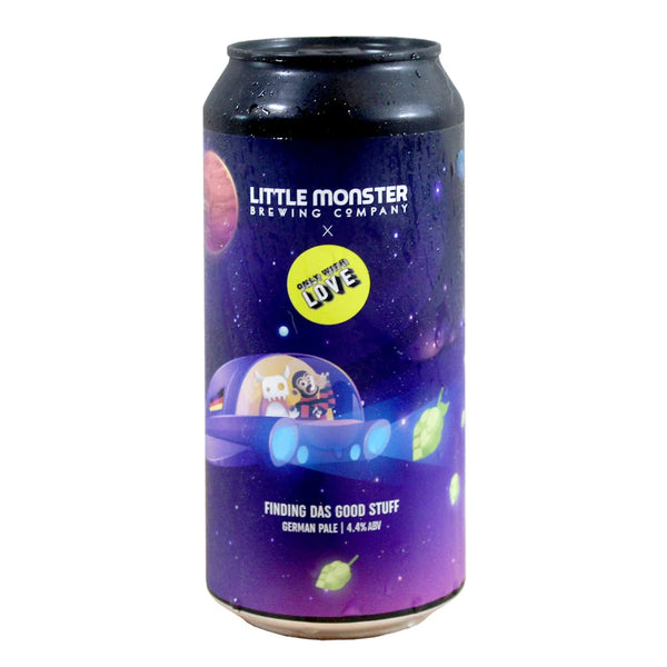 Only With Love Brewing, Finding Das Good Stuff German Pale (Little Monster Collab), 440ml Can