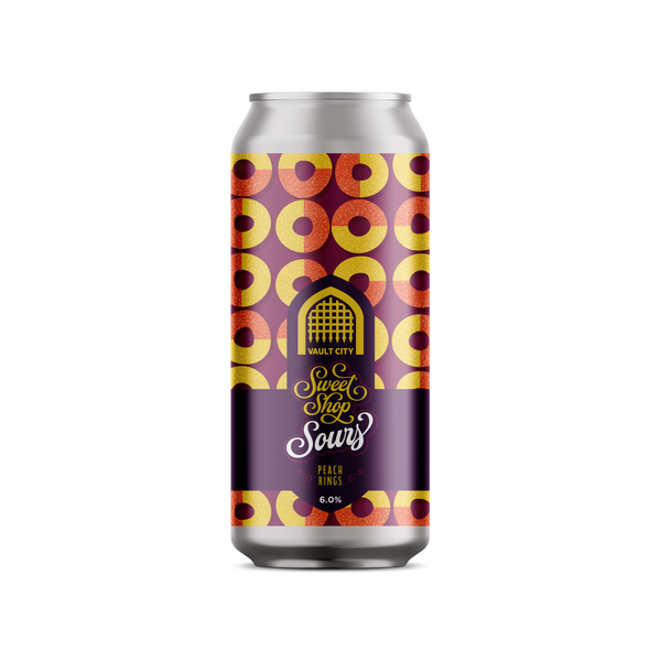 Vault City Brewing, Peach Rings, 440ml Can