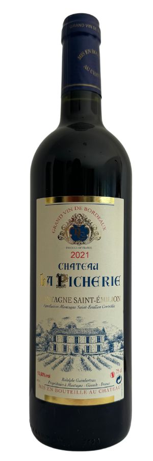 Chateau La Picherie, Montagne Saint-Emilion 2022 Bottle