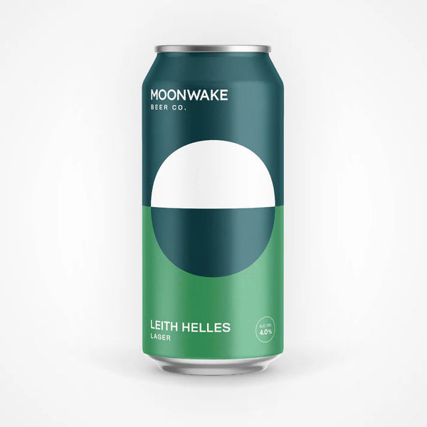 Moonwake Beer Co, Leith Helles Lager, 440ml Can