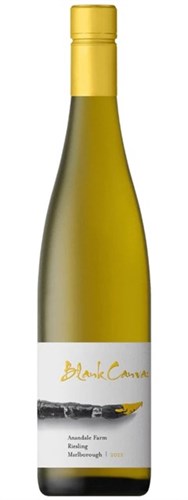 Blank Canvas, Anandale Farm Marlborough Riesling, 2024 (Case)