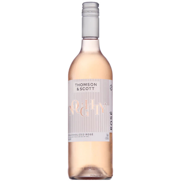Thomson & Scott Noughty Non-Alcoholic Rosé, NV  (Case)