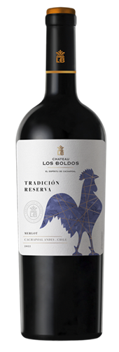 Chateau Los Boldos, `Tradicion Reserva` Cachapoal Valley Merlot, 2023 (Case)