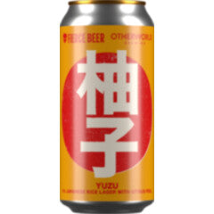 Fierce Beer, Yuzu (Otherworld Collab) Japanese Rice Lager 440ml Can