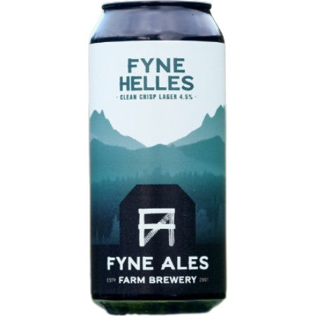 Fyne Ales, Helles Helles Lager, 440ml Can