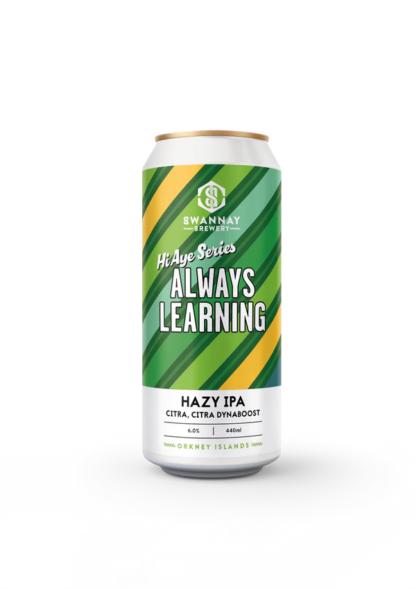 Swannay Brewery, Always Learning, 440ml can