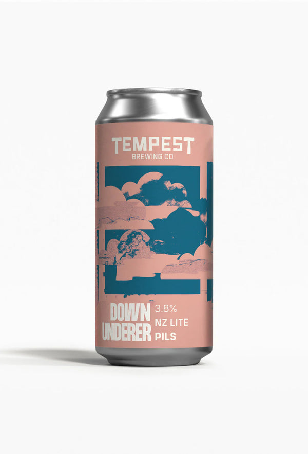 Tempest Brewing Co, Down Underer NZ Lite Pils  440ml Can - The Fine Wine Company