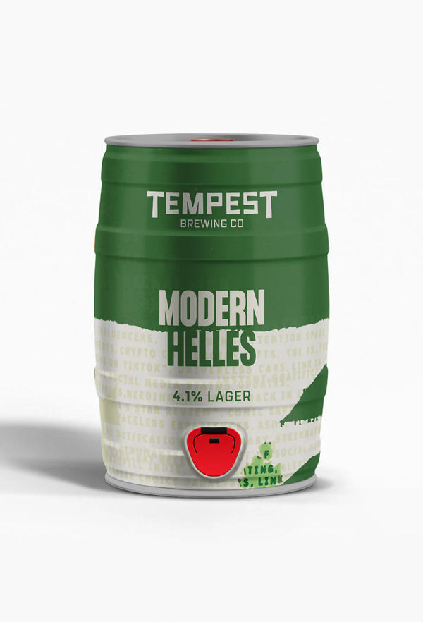 Tempest Brewing Co, Modern Helles Lager, 5 litre - The Fine Wine Company