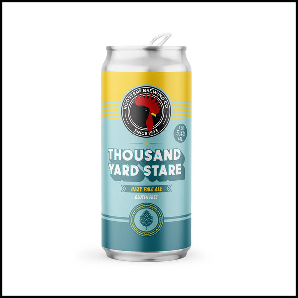 Rooster's Brewery, Thousand Yard Stare Hazy Pale Ale, 440ml Can