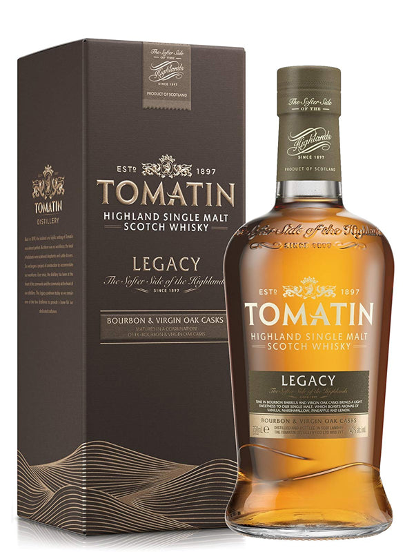 Tomatin Legacy, Bourbon & Virgin Oak, 70cl Bottle