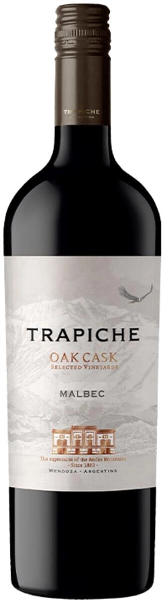 Trapiche Malbec Mendoza Oak Cask Black Edition 2023, (Case)