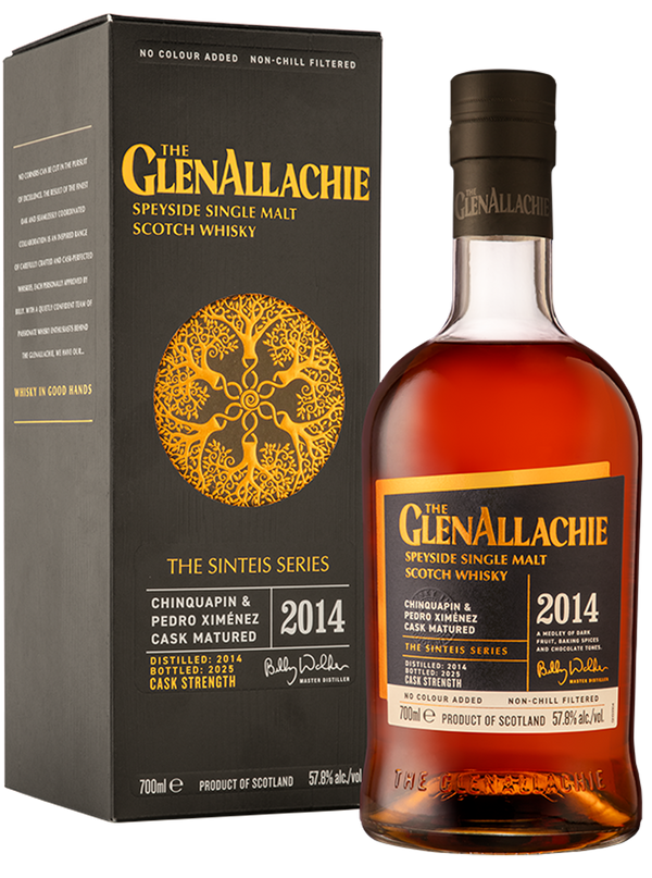 The GlenAllachie Sinteis Series Part I: 2014 Chinquapin & PX Cask Matured, 70cl Bottle