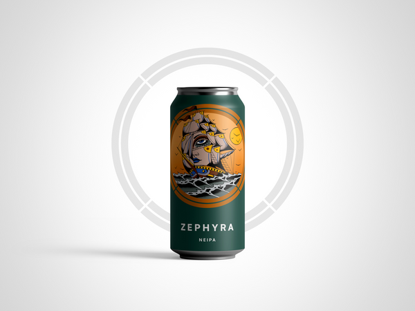 Otherworld Brewing ZEPHYRA NEIPA, 440ml Can Otherworld Brewing ZEPHYRA NEIPA, 440ml Can