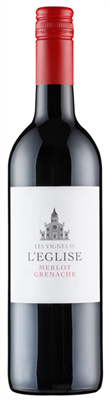 Les Vignes de LEglise, Merlot-Grenache IGP, 2023 (Case)