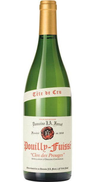 Domaine Ferret, Pouilly-Fuissé Tête de Cru Clos de Prouges, 2021 (Case)