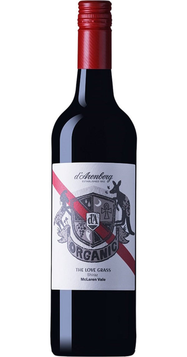 d'Arenberg, The Love Grass Shiraz Organic, 2019 (Case)