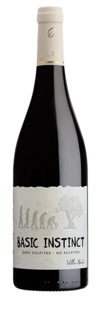 Villa Noria, 'Basic Instinct' Rouge, Sans Sulfites 2022 (Case)