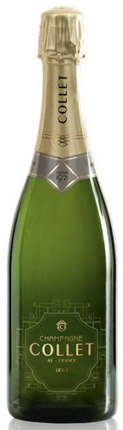 Champagne Collet Brut 1er Cru, 'Art Deco' NV (Case)