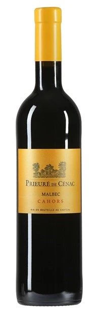 Les Vignobles St Didier Parnac, Prieure de Cenac', Cahors, Malbec 2020 (Case)