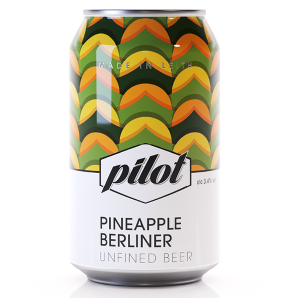 Pilot Brewery, Pineapple Berliner, 330ml Can Pilot Brewery, Pineapple Berliner, 330ml Can
