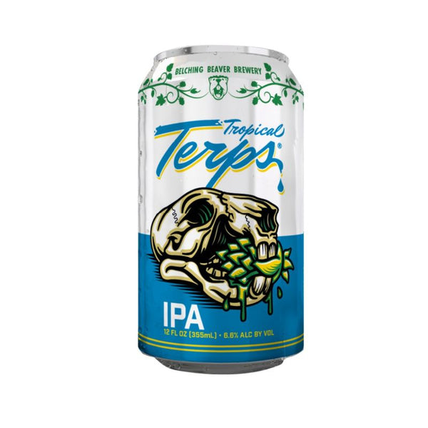 Belching Beaver Brewing, Tropical Terps IPA 355ml Can - The Fine Wine Company