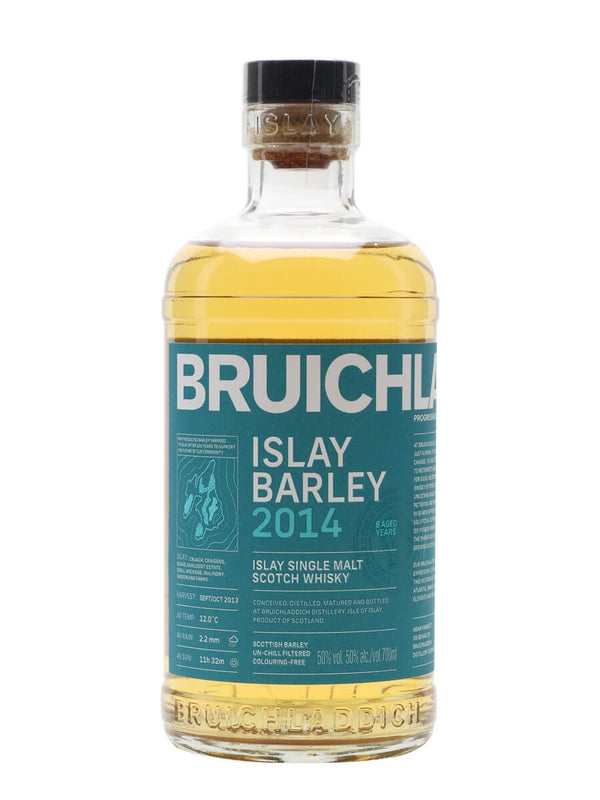 Bruichladdich, Islay Barley, 2014, 70cl Bottle