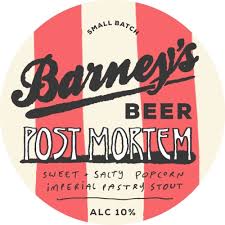 Barney's Post Mortem: Sweet & Salty Popcorn 440ml Can