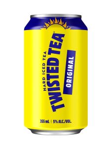 Samuel Adams Twisted Tea Hard Tea - Lemon Fruit & Flavoured, 473ml Can