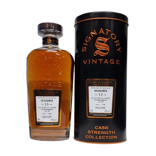 Inchgower 2011 13 Year Old Cask 108 Signatory Cask Strength  70cl Bottle