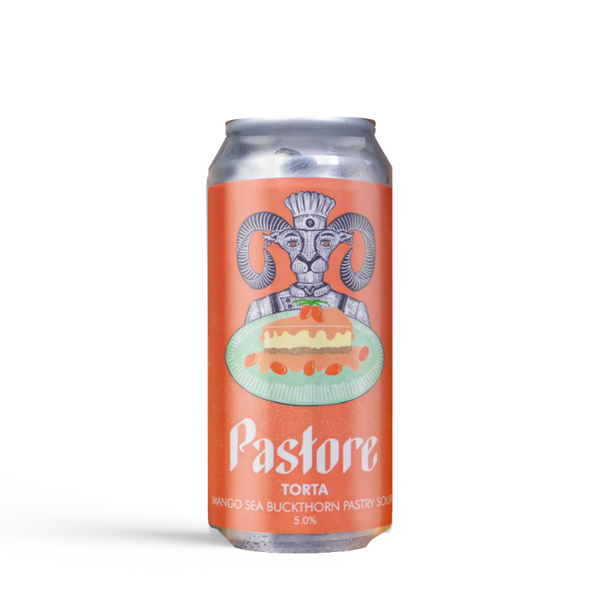 Pastore Torta Brewing Co Mango, Sea Buckthorn  & Vanilla 440ml Can