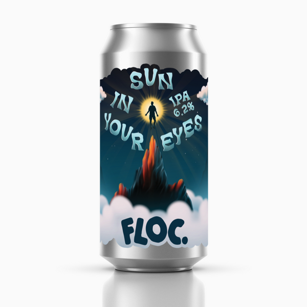Floc Brewing Sun In Your Eyes IPA 440ml Can Floc Brewing Sun In Your Eyes IPA 440ml Can