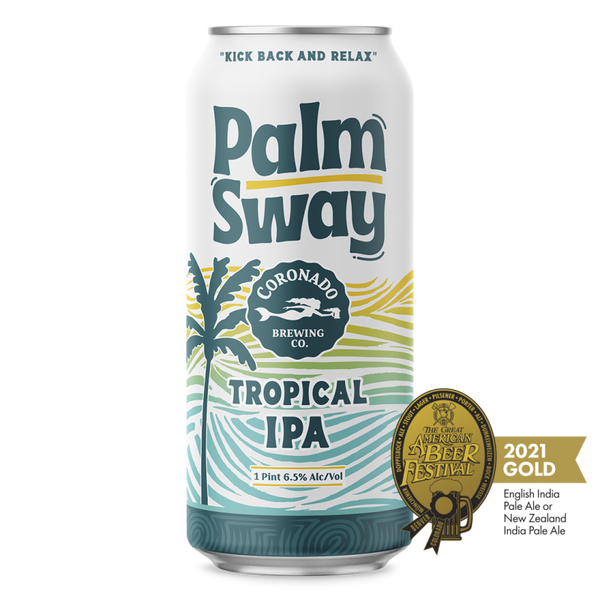 Coronado Brewing Co Palm Sway Tropical IPA, 473ml - The Fine Wine Company