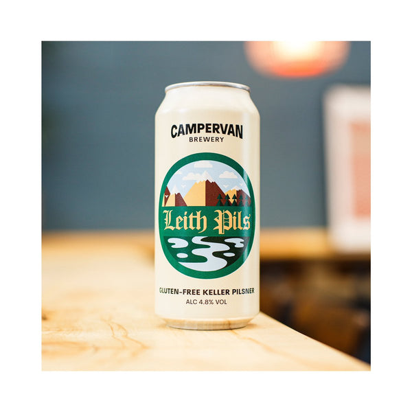 Campervan Brewery Keller Pilsner, GLUTEN FREE 440ml Can