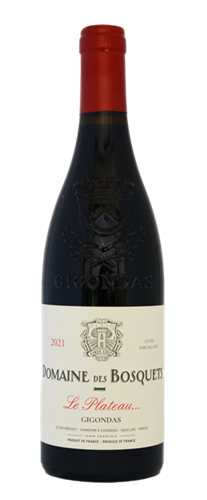 Domaine des Bosquets, `Le Plateau` Gigondas 2021 (Case)