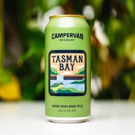 Campervan Brewery, Tasman Bay NZ Pils, GLUTEN FREE 440ml Can