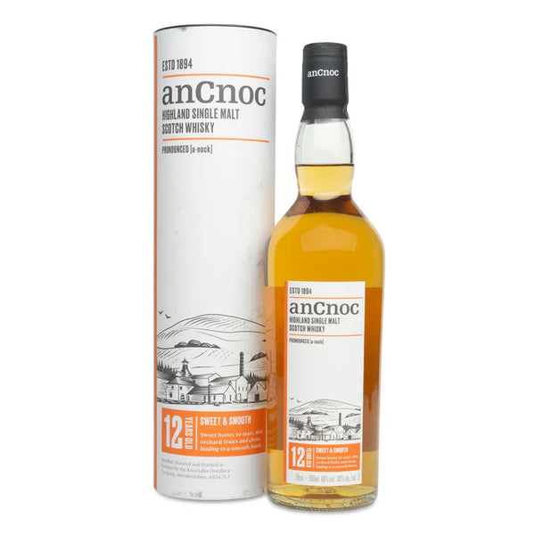AnCnoc, 12 Year Old, 70cl Bottle