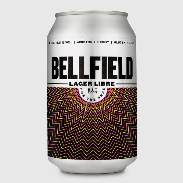 Bellfield Brewery, Lager Libre, 330ml Can