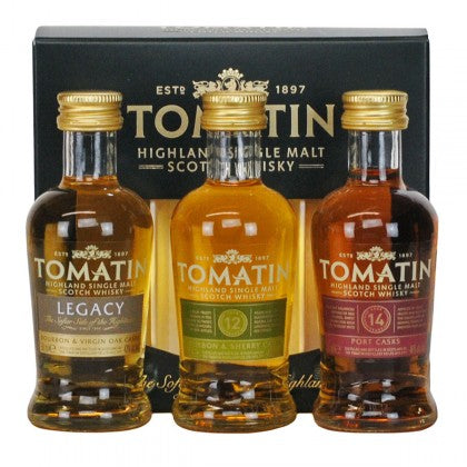 Tomatin Miniature Pack 3 x 5cl Bottle