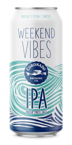 Coronado Brewing Co Weekend Vibes IPA, 568ml - The Fine Wine Company