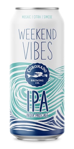 Coronado Brewing Co Weekend Vibes IPA, 568ml Coronado Brewing Co Weekend Vibes IPA, 568ml