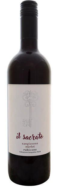 Il Sacrato, Rubicone, Emilia Romagna, Sangiovese Merlot 2023 (Case)