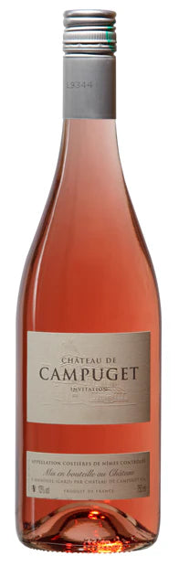 Chateau de Campuget Invitation' Rose', Costieres de Nimes 2023 (Case)